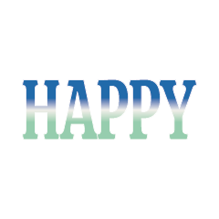 Popular Colorful Cute English Words1_39