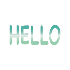 Popular Colorful Cute English Words1_30