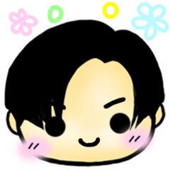 かわいいテクノカット黒髪男子2byさらら98