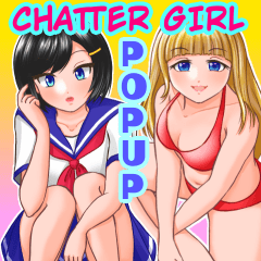 Popup! cute Girl<swim suit/cosplay>