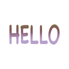 Popular Colorful Cute English Words1_010