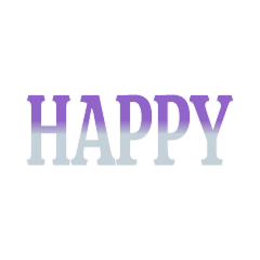 Popular Colorful Cute English Words1_029