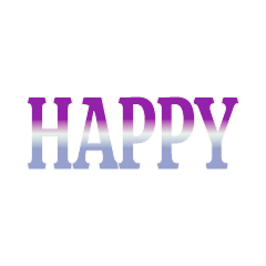 Popular Colorful Cute English Words1_039