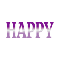 Popular Colorful Cute English Words1_049