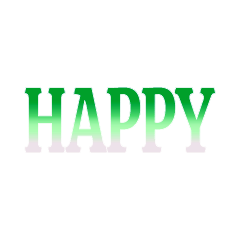 Popular Colorful Cute English Words3_19