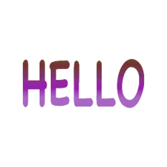 Popular Colorful Cute English Words1_060