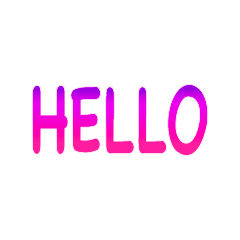 Popular Colorful Cute English Words3_20