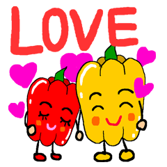 Cute and fun vegetables