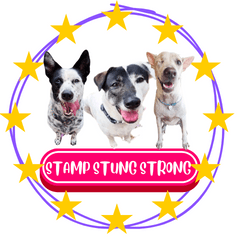 Woofme with Stamp Stung Strong