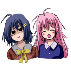 Happybrain-chan and Negativenervous-chan