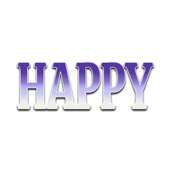 Popular Colorful Cute English Word 4_19