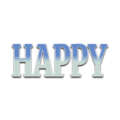 Popular Colorful Cute English Word 4_29