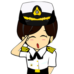 สาวน้อย ทหารเรือ นาวาเอก