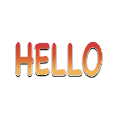 Popular Colorful Cute English Word 5_20