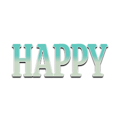 Popular Colorful Cute English Word 5_29