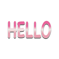 Popular Colorful Cute English Word 5_40