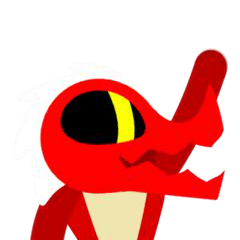 Cute The Red Dragon