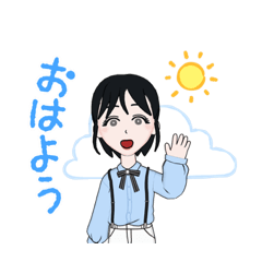 Saori's greeting stamp4