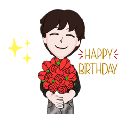 Saori's greeting stamp6