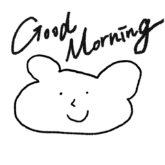 a bear with a crooked noseeee