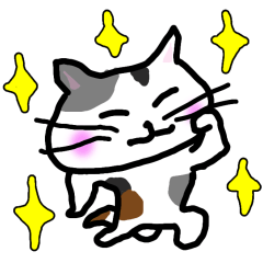 Sticker of Cats (LINE Sticker's Day)
