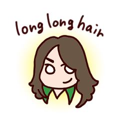 long long hair