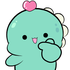 Chubby Dino 1:Animated Stickers