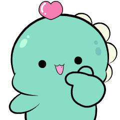 Chubby Dino 1:Animated Stickers