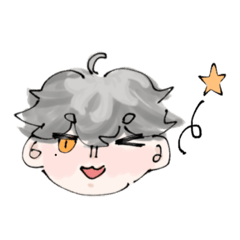 A gray-haired boy named Yuma. 2(No text)