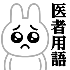Pien MAX-White Rabbit / Doctor Sticker