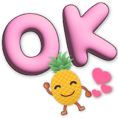 Cute pineapple - daily practical