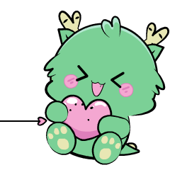 Lovely Dragon :Animated