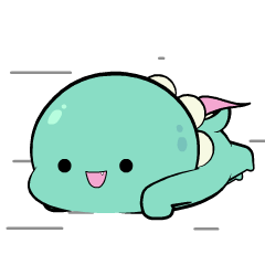 Chubby Dino 3:Animated Stickers
