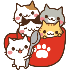 Cats in the can / Small cat ver.