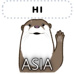 Otter family's life 2 (Message)