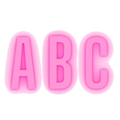 Pink Alphabets and Numbers