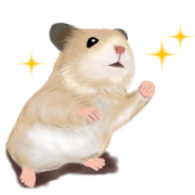 gentle golden hamster