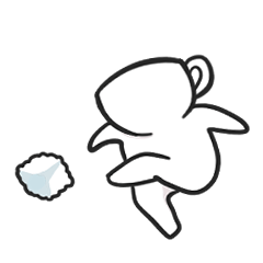 Tea cup man