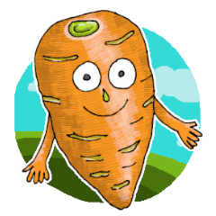 Convenient and Kind vegetable sticker