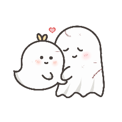 Iittle ghost couple