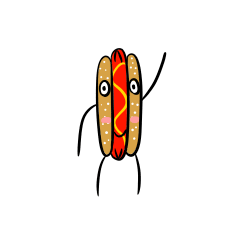 funy hot dog