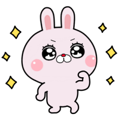 Rabbit fueled by the honorific Sticker29