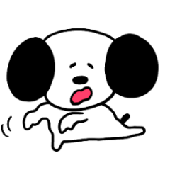 Kodomo-inu moving stickers, - Dog day -