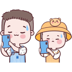 恩恩&ㄚ迪（Q版）