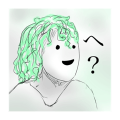 Green hair suttoboke kun 1