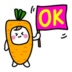 Vegetable Sticker of Momoro