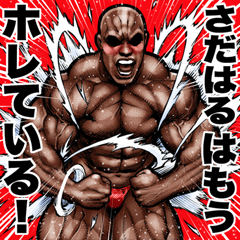 Sadaharu dedicated Muscle macho sticker6