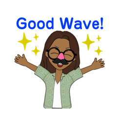 higemegane surfer – LINE stickers LINE STORE