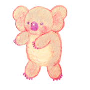 Fluffy Koala Stickers Part2