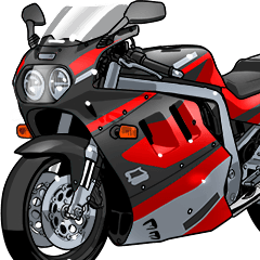 1100ccスポーツバイク8(車バイクシリーズ)